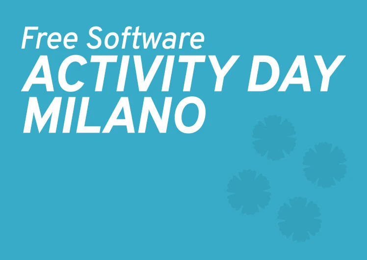 Free Software Activity Day Milano Branding