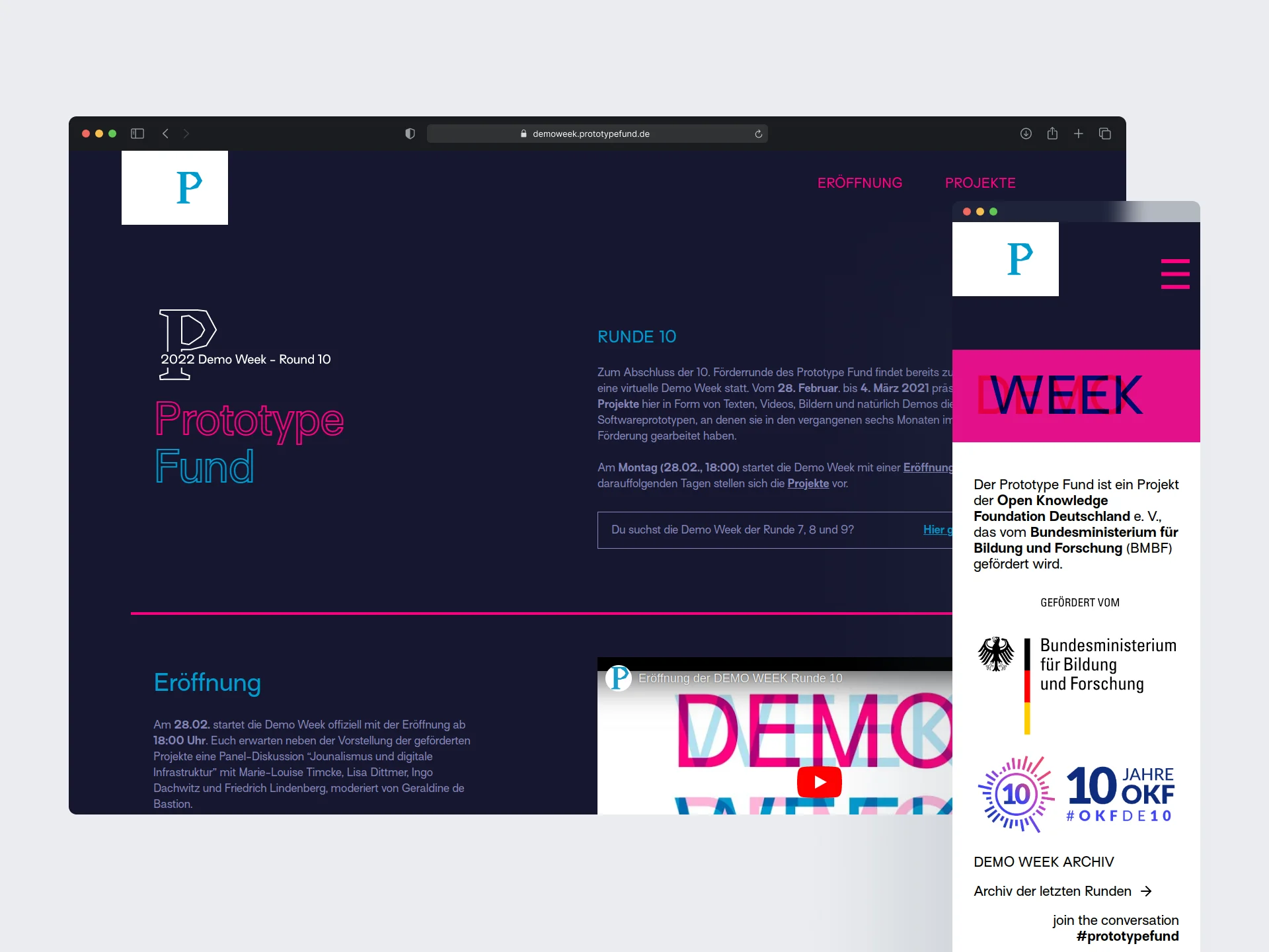 Demo Week Website