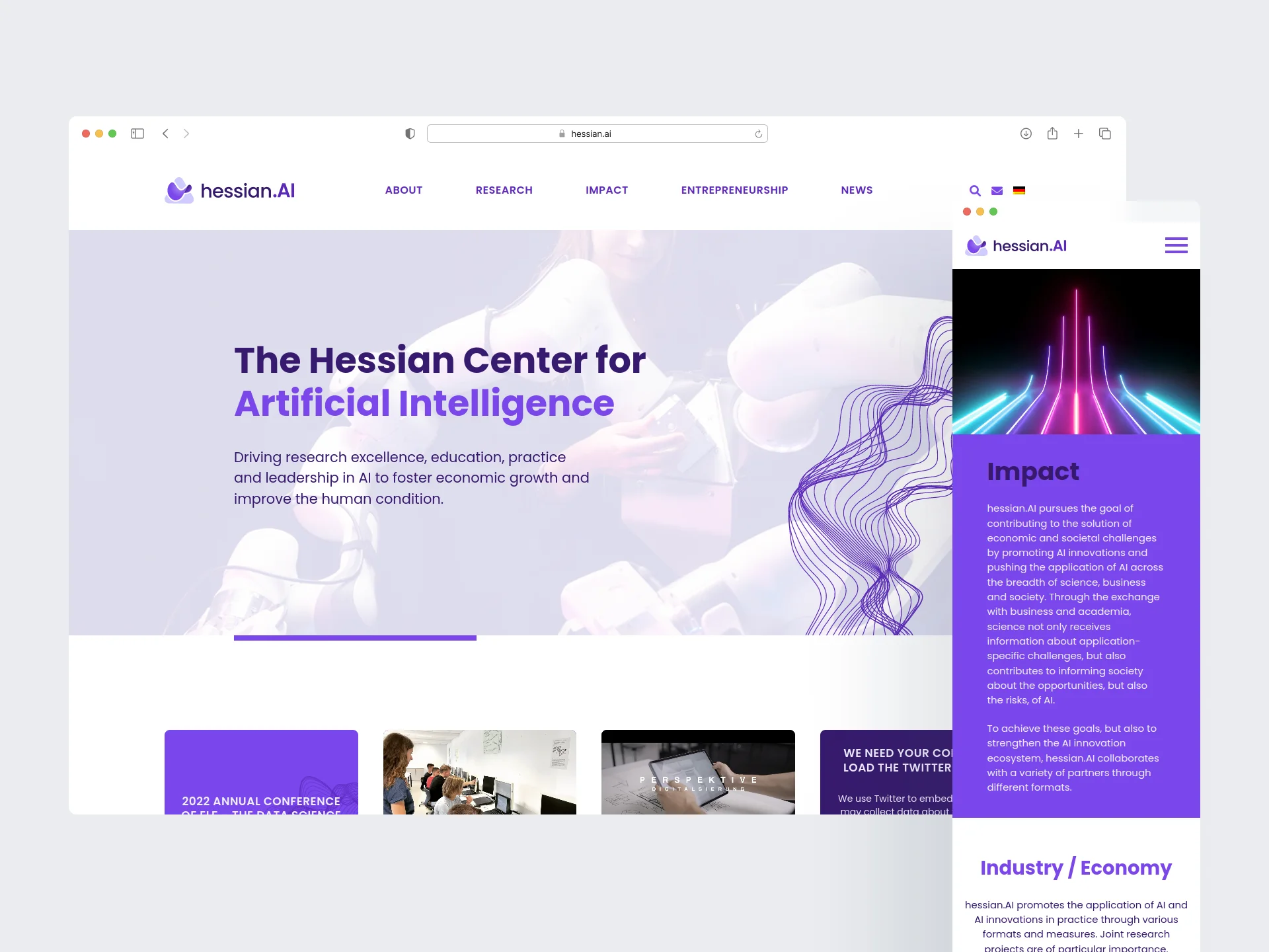 Hessian AI Website