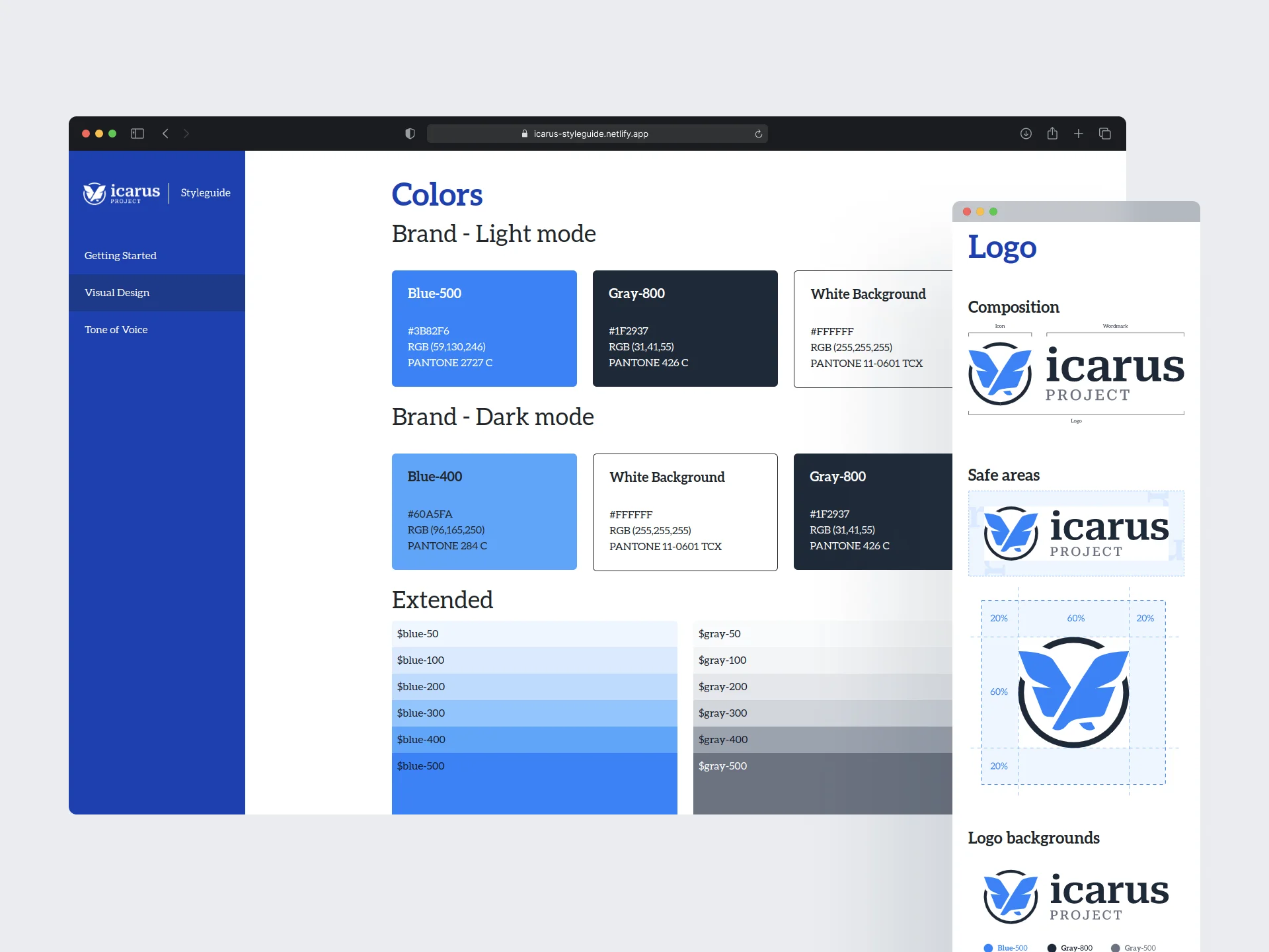 Icarus Project Style Guide