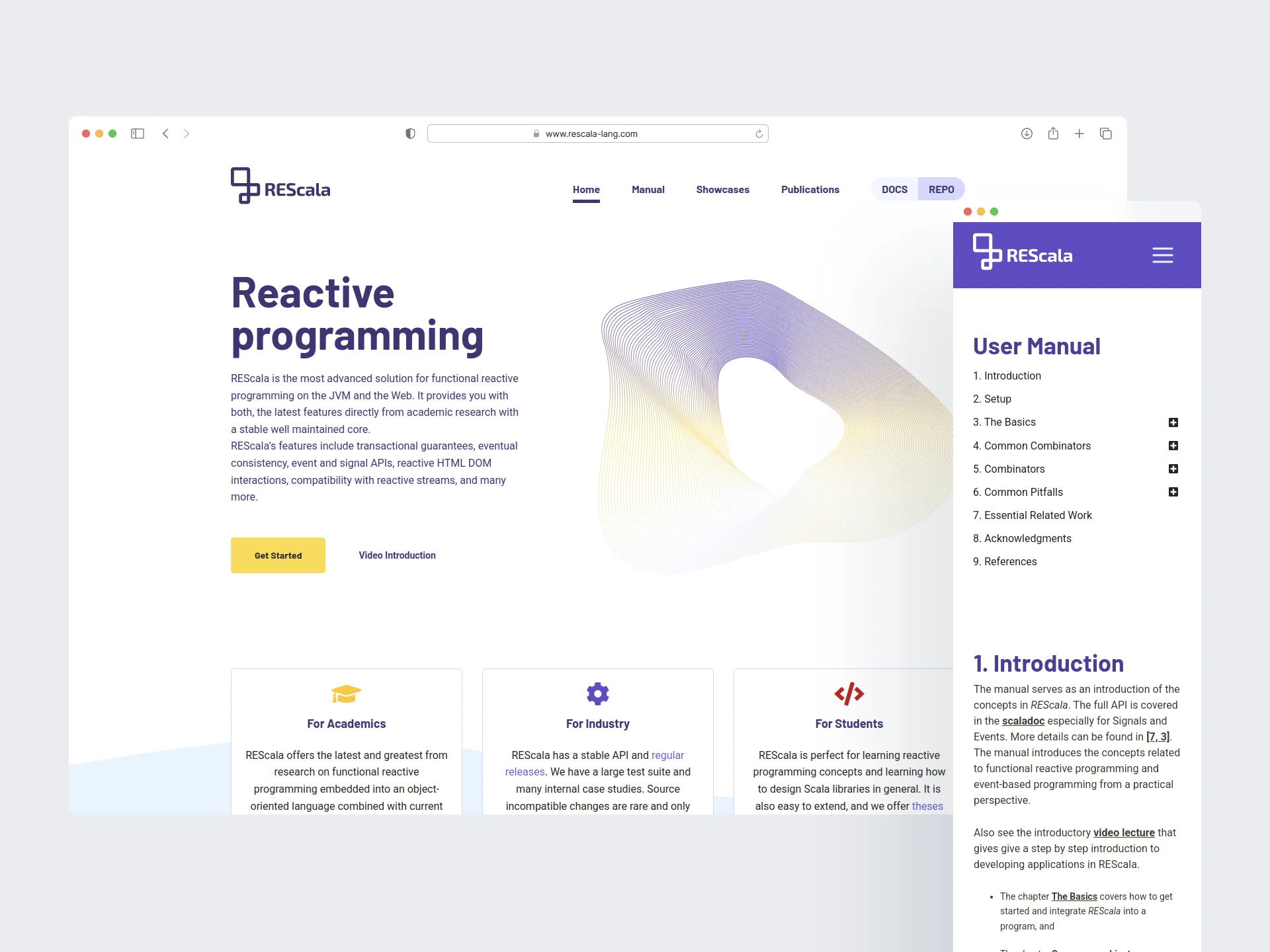 REScala Website